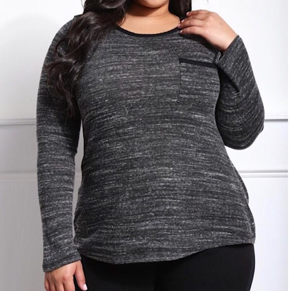 Long Sleeve Tee with Pocket